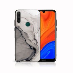 PROTEMIO MY ART Védőtok Huawei Y6p készülékhez - BLACK TINTA (146)