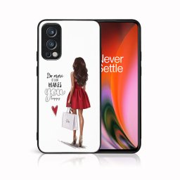 PROTEMIO MY ART Védőtok OnePlus Nord 2 5G - RED DRESS (137)