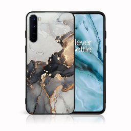PROTEMIO MY ART Védőtok OnePlus Nord - GREY MARBLE (140)
