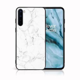 PROTEMIO MY ART Védőtok OnePlus Nord - WHITE MARBLE (144)