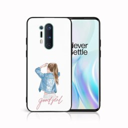 PROTEMIO MY ART Ochranný obal OnePlus 8 Pro -GOOD GIRL (130)