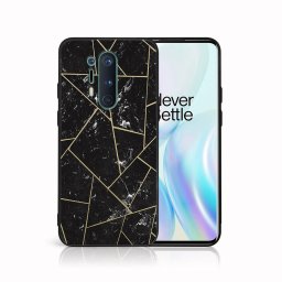 PROTEMIO MY ART Védőtok OnePlus 8 Pro készülékhez - POLYGONAL (150)