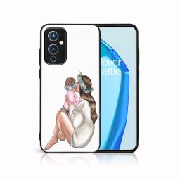 PROTEMIO MY ART Protective Case OnePlus 9 BABY GIRL (111)