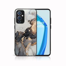 PROTEMIO MY ART Védőtok OnePlus 9-hez - GREY MARBLE (140)