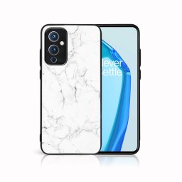 PROTEMIO MY ART Védőtok OnePlus 9 - WHITE MARBLE (144)
