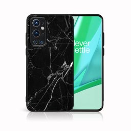 PROTEMIO MY ART Védőtok OnePlus 9 Pro - BLACK MARBLE (142)