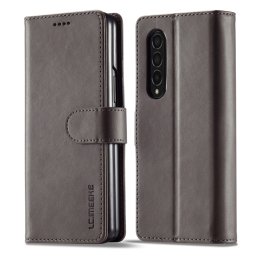 IMEEKE Wallet tok Samsung Galaxy Z Fold4 5G szürke