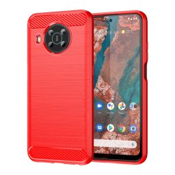 FLEXI TPU borító Nokia X10 / X20 piros telefonhoz