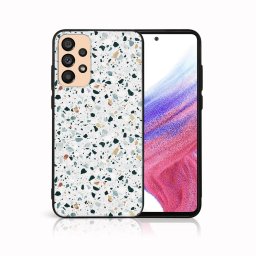 PROTEMIO MY ART Védőtok Samsung Galaxy A53 5G telefonhoz - GREY TERRAZZO (163)