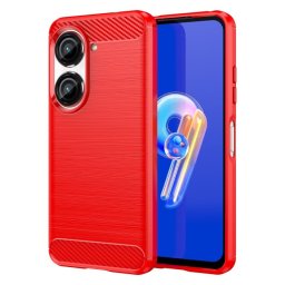 FLEXI TPU burkolat Asus Zenfone 9 piros