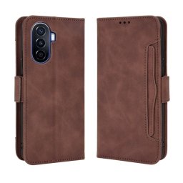 SLOT Huawei nova Y70 barna pénztárcahuzat