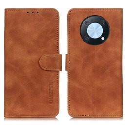 KHAZNEH Huawei nova Y90 barna pénztárcahuzat