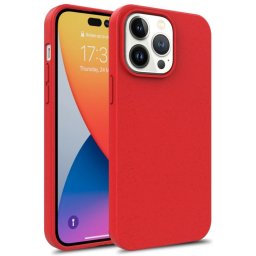 ECO RUBBER Védőtok Apple iPhone 14 Pro Max piros