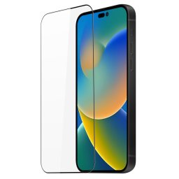 3D Edzett üveg Apple iPhone 14 Pro Max fekete