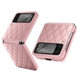 LATTICE Védőtok Samsung Galaxy Z Flip4 5G rózsaszín telefonhoz