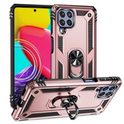 RING tok tartóval Samsung Galaxy M53 5G rose gold