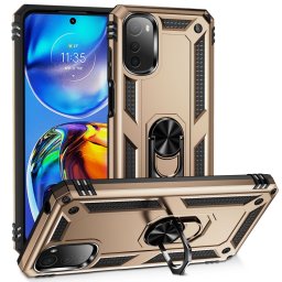RING tok tartóval Motorola Moto E32 / E32s aranyhoz