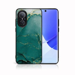 PROTEMIO MY ART Védőburkolat Huawei Nova 9 SE -GREEN MARBLE (145)