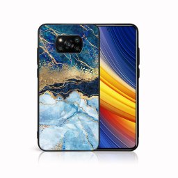 PROTEMIO MY ART Védőburkolat Xiaomi Poco X3 NFC / X3 Pro - BLUE MARBLE (141)