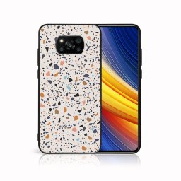 PROTEMIO MY ART Védőburkolat Xiaomi Poco X3 NFC / X3 Pro -BEIGE TERRAZZO (162)