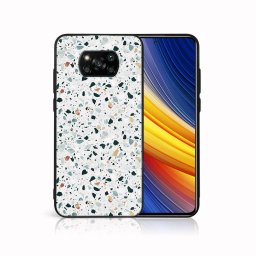 PROTEMIO MY ART Védőburkolat Xiaomi Poco X3 NFC / X3 Pro - GREY TERRAZZO (163)