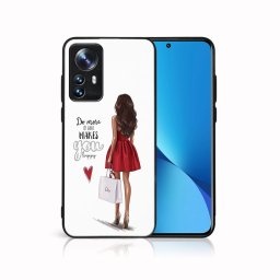 PROTEMIO MY ART Védőburkolat Xiaomi 12 / Xiaomi 12X - RED DRESS (137)