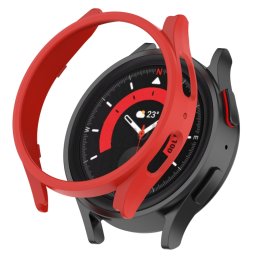 Műanyag borítás Samsung Galaxy Watch 5 Pro készülékhez 45mm piros