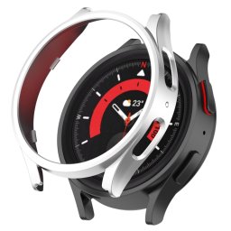 Műanyag borítás Samsung Galaxy Watch 5 Pro készülékhez 45mm ezüst