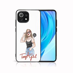 PROTEMIO MY ART Védőburkolat Xiaomi Mi 11 Lite / 11 Lite 5G / 11 Lite NE 5G - TOUGH GIRL (131)