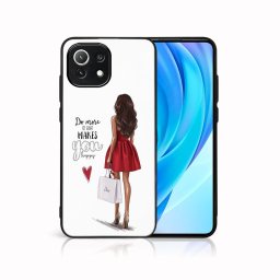 PROTEMIO MY ART Védőburkolat Xiaomi Mi 11 Lite / 11 Lite 5G / 11 Lite NE 5G - RED DRESS (137)