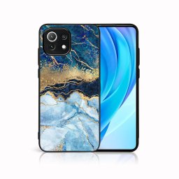 PROTEMIO MY ART Védőburkolat Xiaomi Mi 11 Lite / 11 Lite 5G / 11 Lite NE 5G - BLUE MARBLE (141)