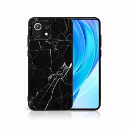 PROTEMIO MY ART Védőburkolat Xiaomi Mi 11 Lite / 11 Lite 5G / 11 Lite NE 5G - BLACK MARBLE (142)