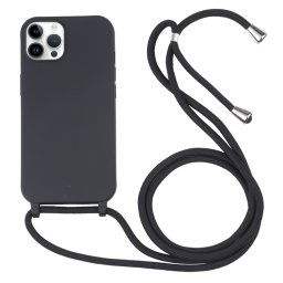 ROPE huzat kábellel Apple iPhone 14 Pro Max fekete