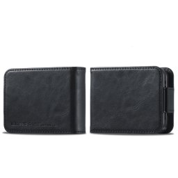IMEEKE RFID Wallet tok Samsung Galaxy Z Flip 3 5G fekete