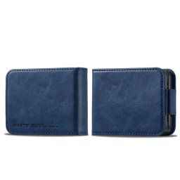 IMEEKE RFID Wallet tok Samsung Galaxy Z Flip 3 5G kék