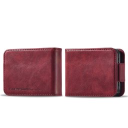 IMEEKE RFID Wallet tok Samsung Galaxy Z Flip 3 5G piros