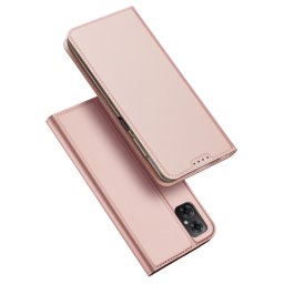 DUX Wallet tok Xiaomi Poco M4 5G rózsaszín