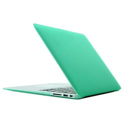 CRYSTAL Műanyag borítás Macbook Airhez 13" A1466 / A1369 zöld