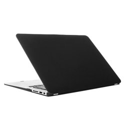 CRYSTAL Műanyag borítás Macbook Air 13" A1466 / A1369 fekete