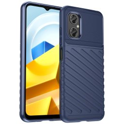 THUNDER Védőburkolat Xiaomi Poco M5 kék