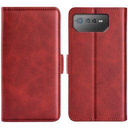 SIDE Wallet tok Asus Rog Phone 6 piros telefonhoz