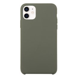 RUBBER Védőburkolat Apple iPhone 14 Plus készülékhez sötétzöld
