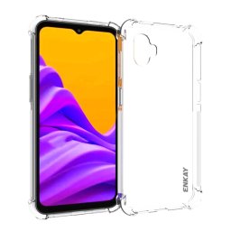 ENKAY AIRBAG Extra strapabíró burkolat Samsung Galaxy Xcover 6 Pro átlátszó
