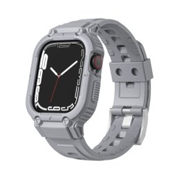 GLACIER védőtok Apple Watch 9 / 8 / 7 (45 mm) / 6 / SE / 5 / 4 (44 mm) / 1, 2, 3 (42 mm) szürke