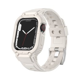 GLACIER védőtok Apple Watch 9 / 8 / 7 (45 mm) / 6 / SE / 5 / 4 (44 mm) / 1, 2, 3 (42 mm) bézs színű