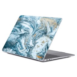 ENKAY MARBLE tok MacBook Pro 15" A1990 / A1707 DARK BLUE számítógéphez