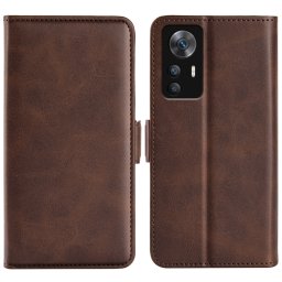 SIDE Wallet tok Xiaomi 12T / 12T Pro készülékhez sötétbarna
