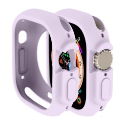 TPU FÉLBORÍTÓ Borító Apple Watch Ultra 1 / 2 49mm lila