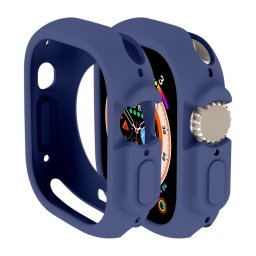 TPU FÉLBORÍTÁS Apple Watch Ultra 1 / 2 49mm-es sötétkék burkolat