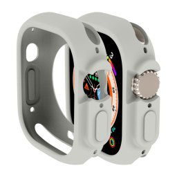 TPU HALF COVER tok Apple Watch Ultra 1 / 2 49mm szürke